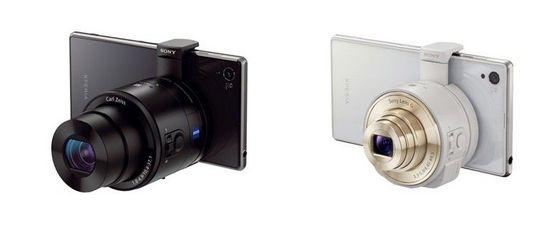 索尼推出新款能与智能手机搭配的镜头式相机